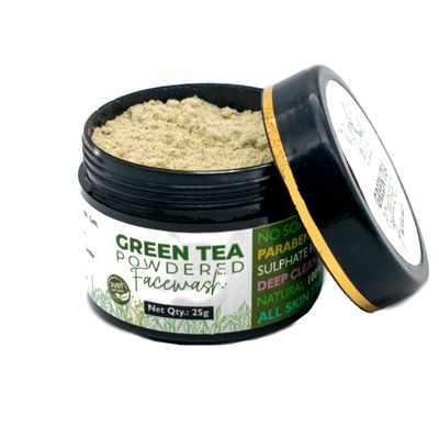 Green Tea Powdered Facewash